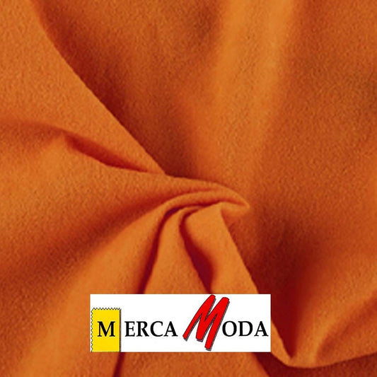 Tela Antelina Lisa Color Naranja