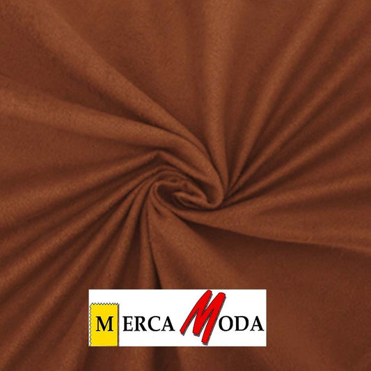 Tela Antelina Lisa Color Camel Oscuro