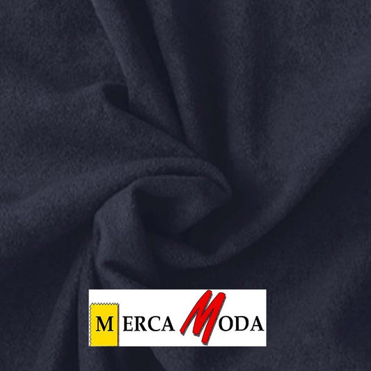Tela Antelina Lisa Color Marino