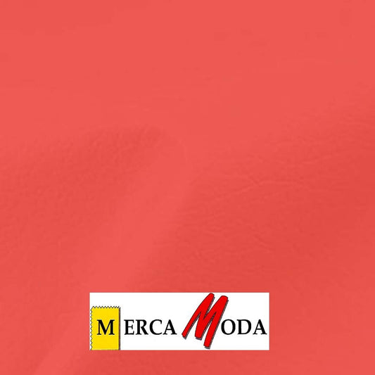 Tela Polipiel Lisa Color Rojo