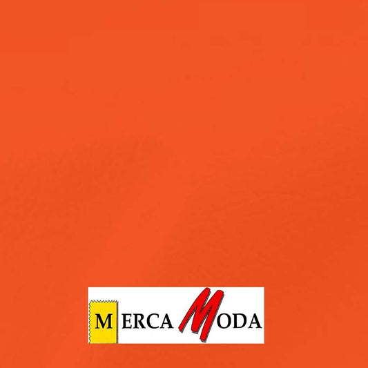 Tela Polipiel Lisa Color Naranja