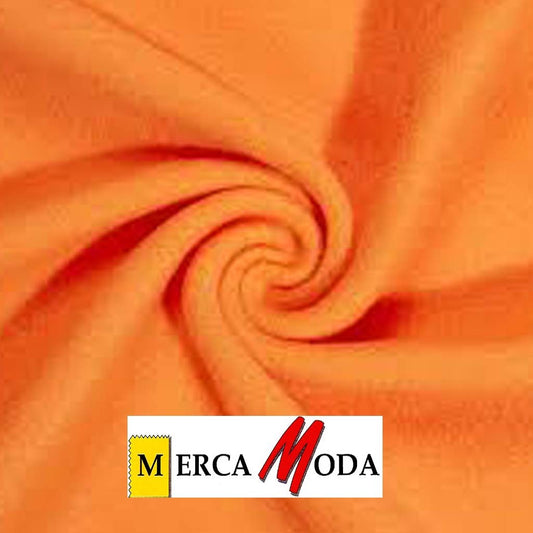 Tela Polar Liso Color Naranja