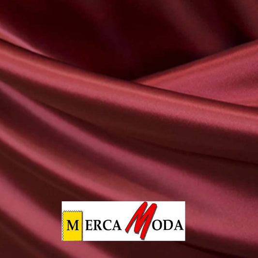 Tela Raso Cali Color Granate ideal para tus trabajos de confeccion y carnaval