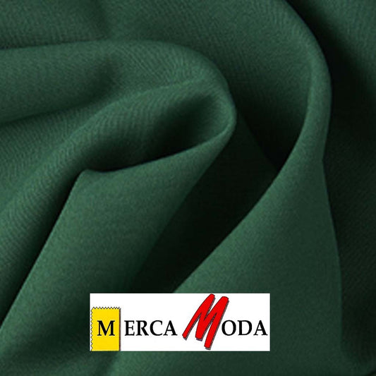 Tela Strech Color Verde Botella