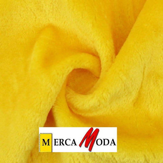 Tela de pelo corto tipo peluche en diferentes colores, ideal para disfraces y manualidades