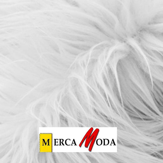 Tela de pelo largo tipo peluche en diferentes colores, ideal para disfraces y manualidades