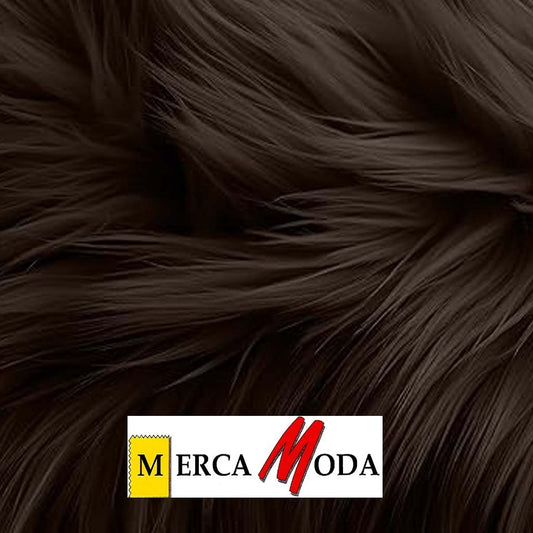 Tela de pelo largo tipo peluche en diferentes colores, ideal para disfraces y manualidades