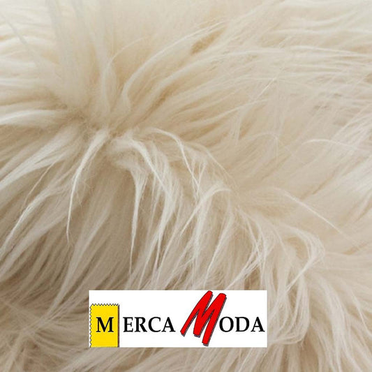 Tela de pelo largo tipo peluche en diferentes colores, ideal para disfraces y manualidades
