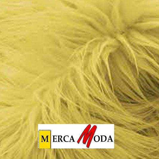 Tela de pelo largo tipo peluche en diferentes colores, ideal para disfraces y manualidades