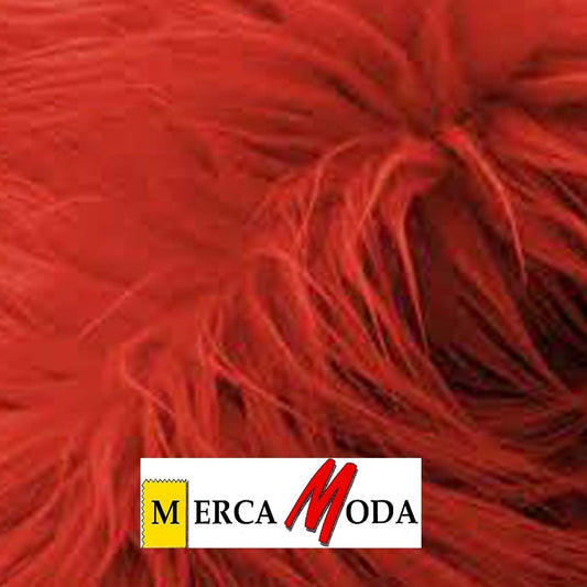 Tela de pelo largo tipo peluche en diferentes colores, ideal para disfraces y manualidades