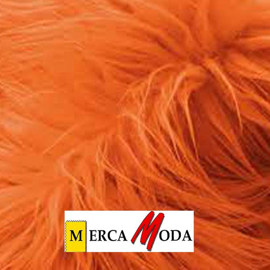 Tela de pelo largo tipo peluche en diferentes colores, ideal para disfraces y manualidades