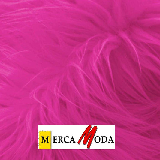 Tela de pelo largo tipo peluche en diferentes colores, ideal para disfraces y manualidades