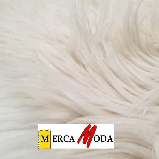 Tela de pelo largo tipo peluche en diferentes colores, ideal para disfraces y manualidades