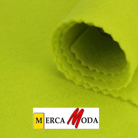 Tela Fieltro Color Amarillo Fluor
