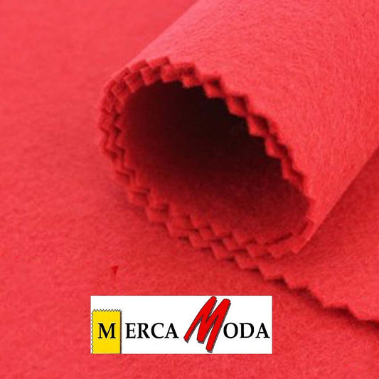 Tela Fieltro Color Rojo