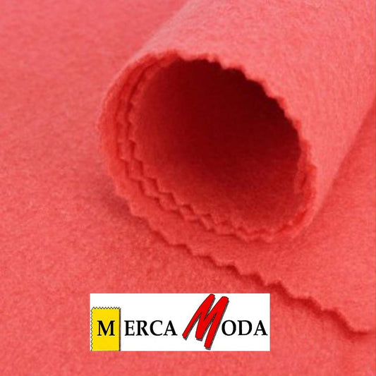 Tela Fieltro Color Coral
