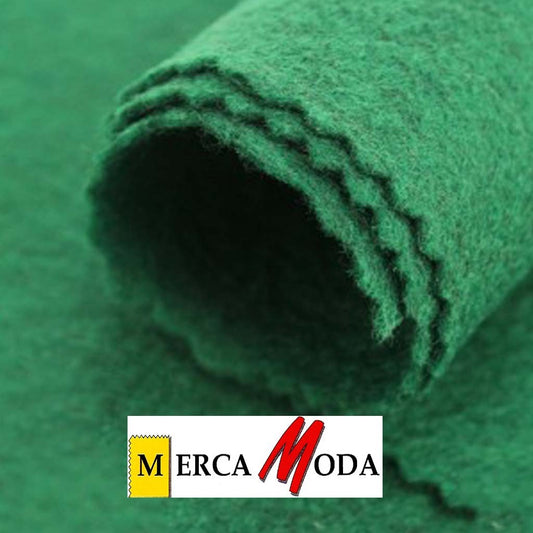 Tela Fieltro Color Verde Billar