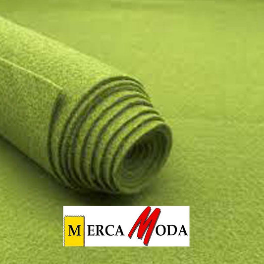 Tela Fieltro Color Verde Aceituna