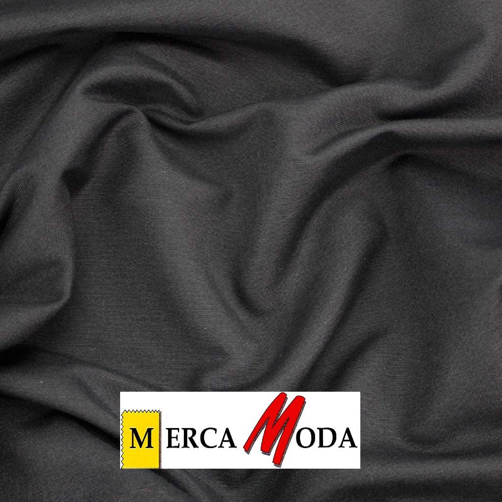 Tela Loneta liso Color Negro