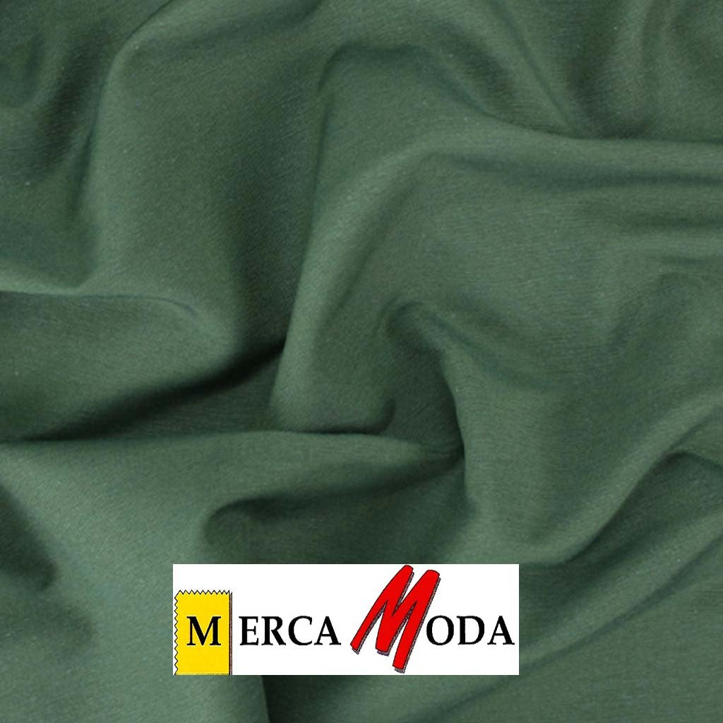 Tela Loneta liso Color Verde Oscuro