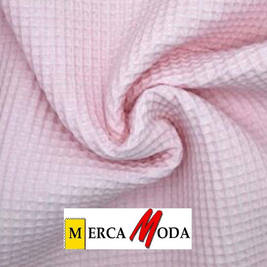 Tela Waffle Color Rosa