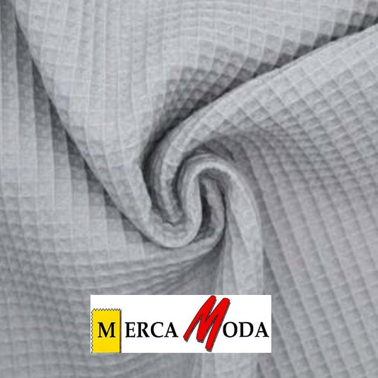 Tela Waffle Color Gris