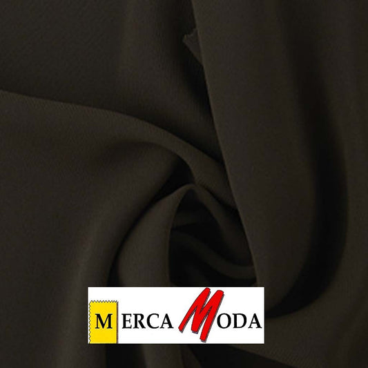 Tela Crepe Liso Color Negro
