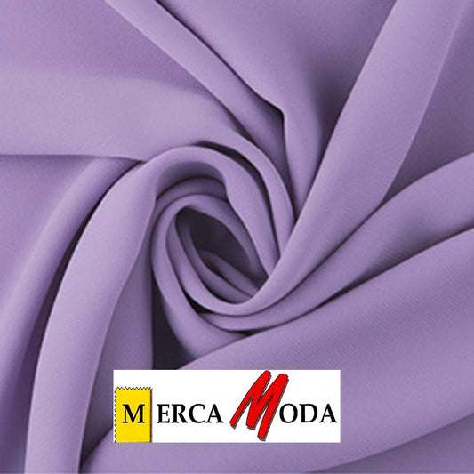 Tela Crepe Liso Color Lila
