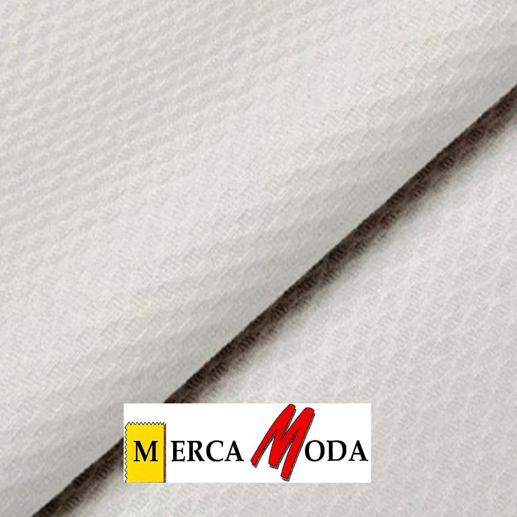 Tela Pique Nido Abeja Color Blanco