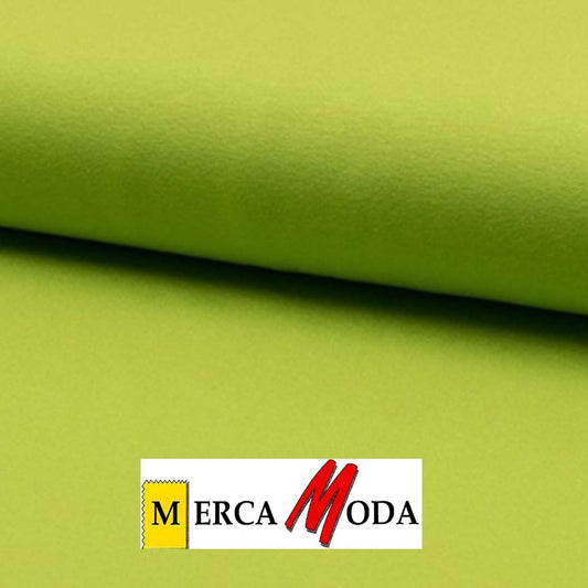 Tela punto algodón color Pistacho de 140 cm para camisetas, ropa infantil y prendas deportivas