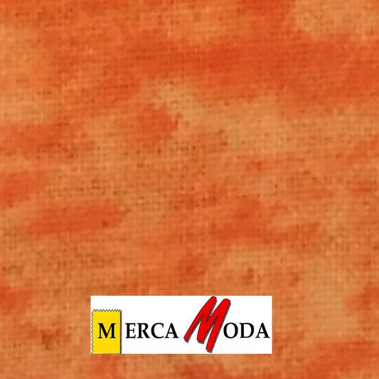 Tela Patchwork Marmoleada Color Naranja