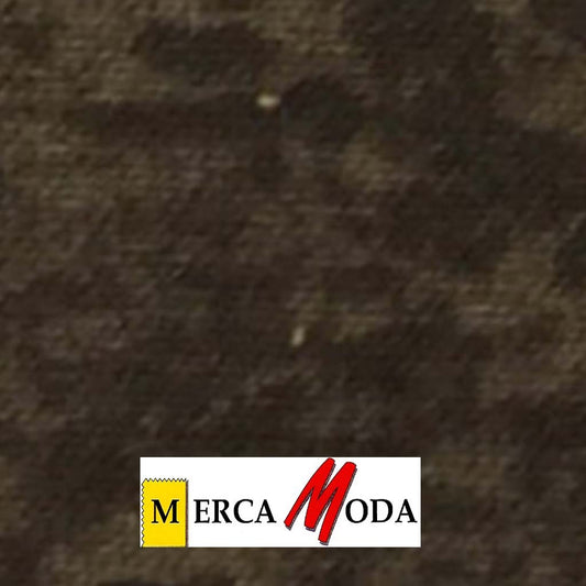 Tela Patchwork Marmoleada Color Marrón Oscuro