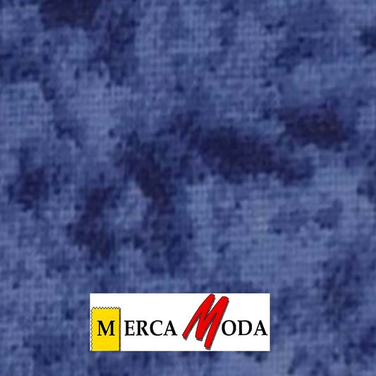 Tela Patchwork Marmoleada Color Azulón