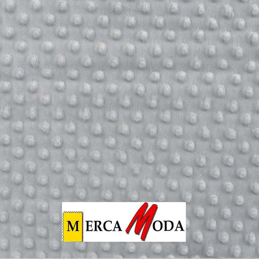 Tela Minky Liso Color Gris