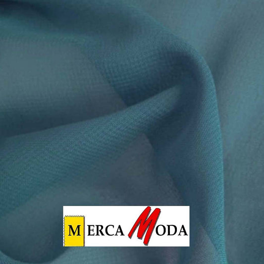 Tela Gasa Chiffón Color Azul