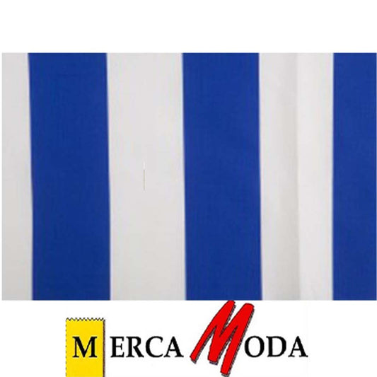 Tela Bandera Rayas Blanca y Azul