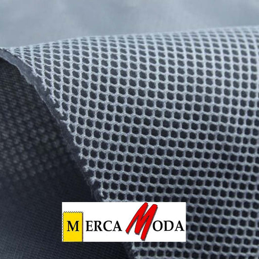 Tejido Mesh 3D Color Gris