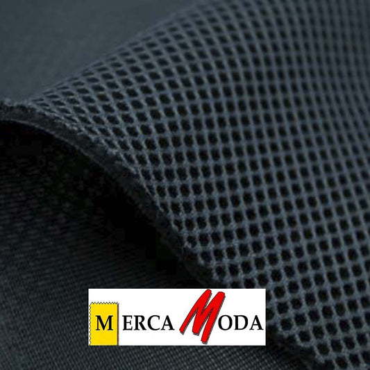 Tejido Mesh 3D Color Gris Oscuro