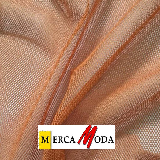 Tela Malla Acrílica Color Naranja