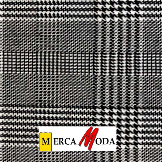 Tela Cuadro Escocés Gris