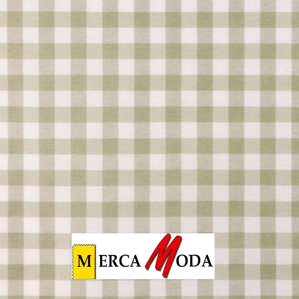 Loneta Vichy Cuadro 1.50cm Color Beige