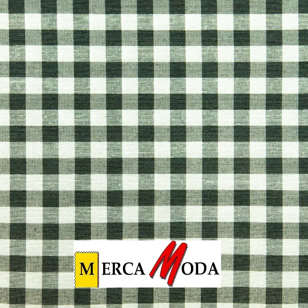 Loneta Vichy Cuadro 1.50cm Color Verde