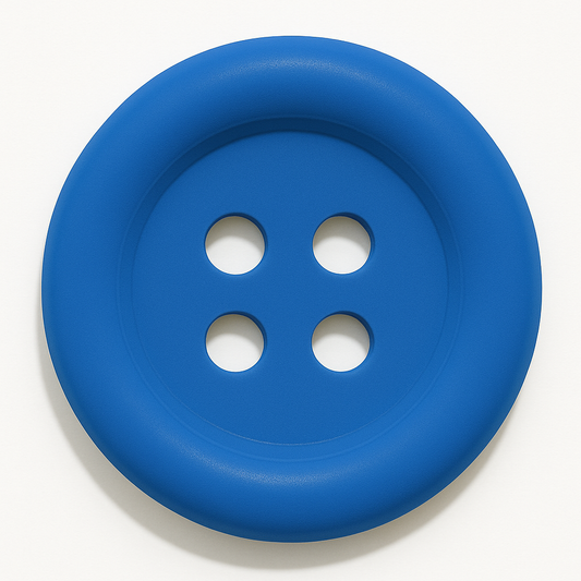 Botón Payaso Azul
