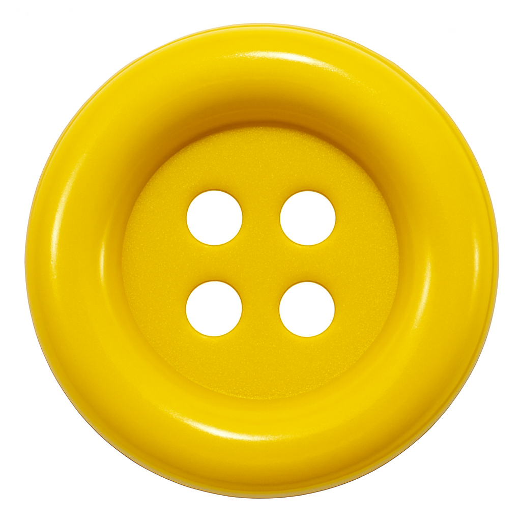 Boton amarillo para disfraces