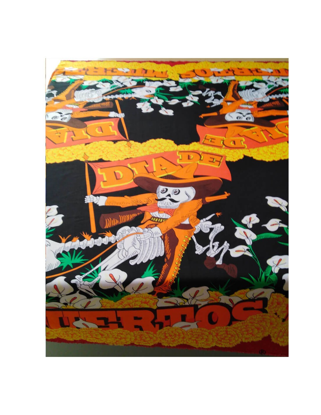 Tela para Mantel Día de Muertos