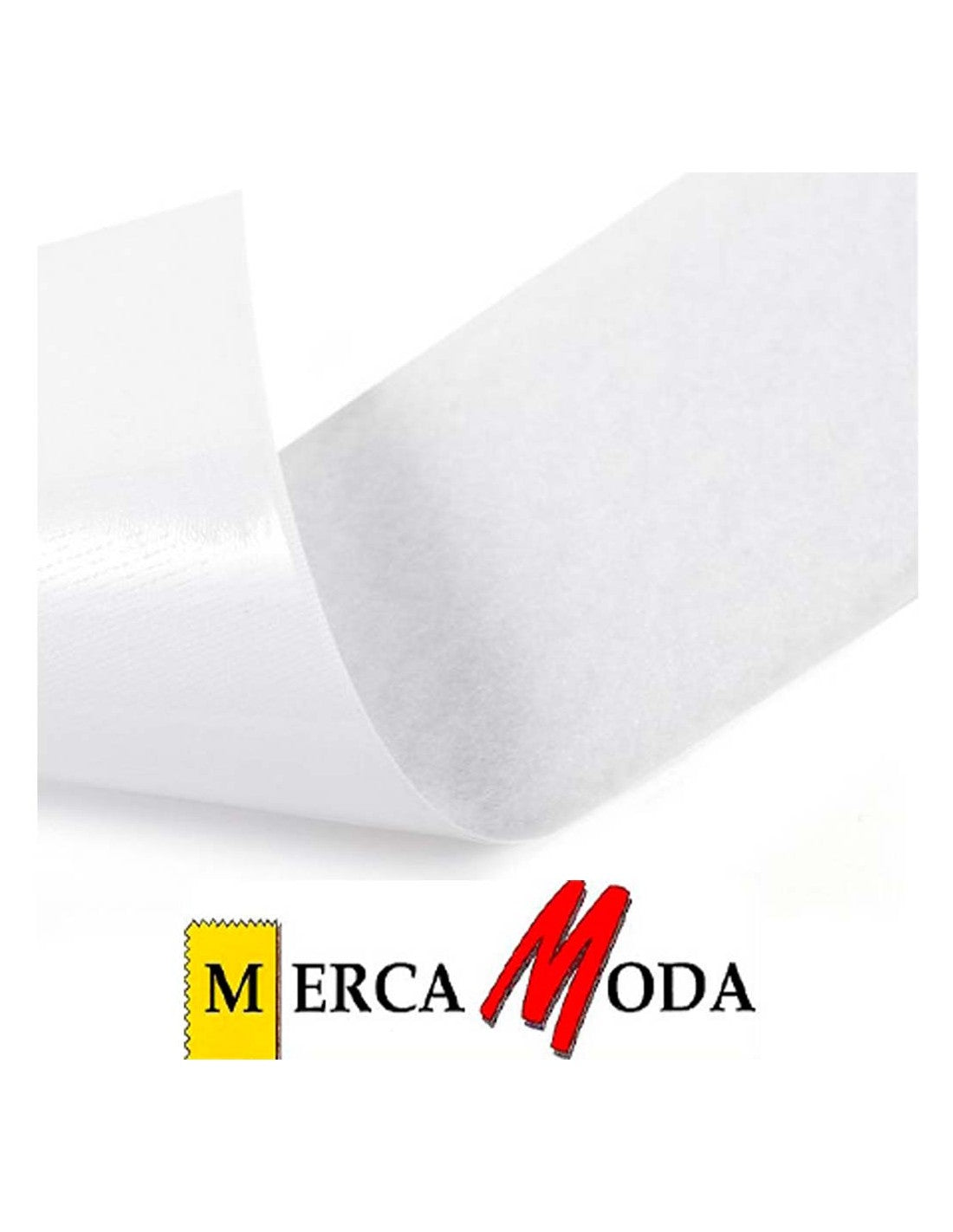 Velcro Adhesivo Hembra Color Blanco